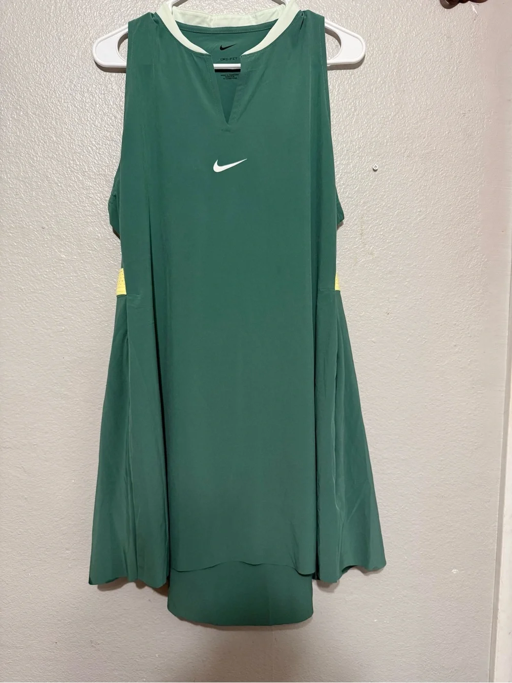 Nike Dri-Fit Advantage Tennis Golf Teal Athletic Dress